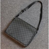 Túi đeo chéo nam caro kích thước lớn đi chơi, đi học