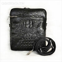 Túi đeo chéo nam da cá sấu A0166