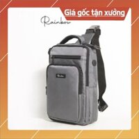 Túi đeo chéo nam đa năng 3in1 Rainbow BG007 chất liệu Canvas chống nước, nhiều ngăn tiện lợi