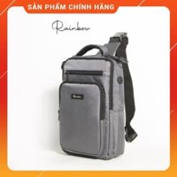 Túi đeo chéo nam đa năng 3in1 Rainbow BG007 chất liệu Canvas chống nước, nhiều ngăn tiện lợi