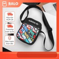 Túi đeo chéo nam nữ đựng Ipad Mini Festival Tonguelab vải polyester chống nước bảo hành trọn đời