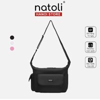 Túi đeo chéo nam nữ thương hiệu NATOLI chất vải canvas đi học đi chơi chống nước cao cấp - BST Buffalo Cross Bag T16