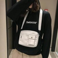 Túi đeo chéo nam nữ túi bao tử đựng đồ đi chơi cao cấp nhiều ngăn phong cách Hàn Quốc