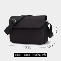 Túi đeo chéo nam/ nữ túi đeo chéo unisex cao cấp nhiều ngăn đựng ipad 10 in TB03