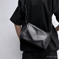 Túi đeo chéo nam thương hiệu thời trang mới, túi đeo vai đơn giản, túi đeo chéo nhỏ cho nam, đa năng, da mềm, ba lô đi làm