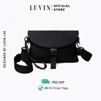 Túi Đeo Chéo Nhiều Ngăn LUVIN, Chất Liệu Chống Nước, Phong Cách Năng Động Trẻ Trung