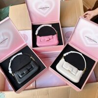 Túi đeo chéo nhỏ mini cnk push lock bánh quy siêu hot fullbox