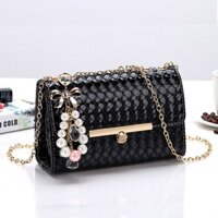 Túi đeo chéo nữ caro khóa gài thời trang DT9