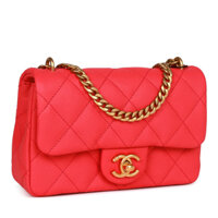 Túi Đeo Chéo Nữ Chanel Mini Flap Bag Pink ...