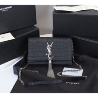 Túi đeo chéo nữ da thật sang chảnh YSL SaintLauret cao cấp