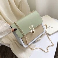 Túi đeo chéo nữ dáng hộp ( khuy dài )