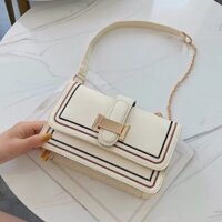 Túi đeo chéo nữ dáng hộp ( có ảnh thật )