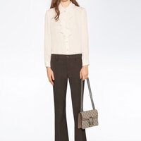 Túi Đeo Chéo Nữ Gucci Dionysus GG Supreme Mini Bag Màu Nâu