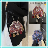 Túi đeo chéo nữ mini - Túi đeo chéo nhỏ gọn, túi xinh, túi basic đựng điện thoại, chống nước, chống bai xù