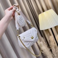 Túi Đeo Chéo Nữ, Set Túi Kèm Ví HC - 12 Da Mềm Thời Trang, Hàng Quảng Châu cao cấp - LOLOS BAG