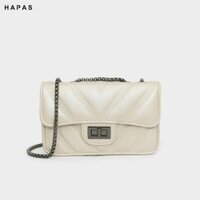 Túi Đeo Chéo Nữ Sọc V Khoá Xoay HAPAS TSN1974