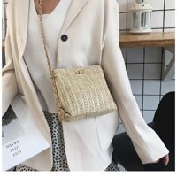 Túi Đeo Chéo Nữ Vải Cối LAM_SHOP