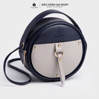 Túi đeo chéo nữ YUUMY YN65 nhiều màu, tiện dụng đi chơi đi làm. - màu xanh cổ vịt