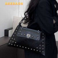 Túi Đeo Chéo Phối Đinh Tán Cá Tính Style Y2K Đi Chơi, Cafe | TX247 | Túi Xách Da Phong Cách Vừa Điện Thoại Dễ Phối Đồ