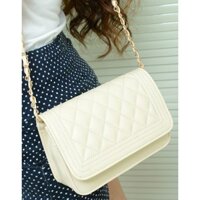 Túi đeo chéo sọc caro