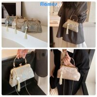 Túi đeo chéo Sườn xám độc đáo FL với túi đeo vai dây chuyền kim loại để sử dụng hàng ngày