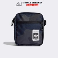 Túi Đeo Chéo Thể Thao Adidas -CHÍNH HÃNG- Adidas Festival Camo Bag Màu Xanh Xám [H34628] - Túi Đeo Adidas - Simple Sneaker