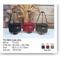 Túi đeo chéo thủ đô vàng TD 232 +TD 332(den)