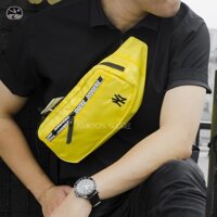 Túi đeo chéo, túi bao tử nam, đẹp, nhỏ gọn, chắc chắn MLB màu vàng