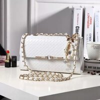 Túi Đeo Chéo, Túi Đeo Chéo T20 Caro Lớn  Màu Trắng