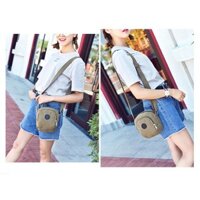 Túi đeo chéo vải bố nhỏ