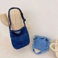 Túi đeo chéo vải jean xinh xắn (T16-17)