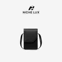 Túi Đeo Chéo Vải Phối Da Nam Nữ VILOR Thời Trang Unisex Du Lịch Polyester Chống Nước | NICHE LUXURY