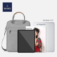 Túi đeo chéo Wiwu Pioneer Bag Cho Máy tính bảng Pro 12.9 M1 , Laptop , Macbook 13.3 inch . Chống sốc tặng quai đeo chéo