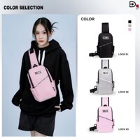 Túi đeo chéo ZDK D5, túi đeo thời trang nam nữ, túi đựng ipad vải chống nước, chống xước nhiều màu