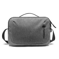 TÚI ĐEO ĐA NĂNG TOMTOC USA CROSSBODY FOR TECH ACCESSORIES AND IPAD 10.5PRO 11INCHTABLETNOTEBOOK 11INCH GRAY H02-A01G - Hàng Chính Hãng