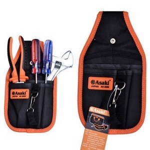 Túi đeo đồ nghề 6 ngăn Asaki AK-9990 (Cam)