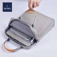 Túi đeo dọc Wiwu Vertical 13 dành cho Macbook, iPad, Surface, Laptop- Hàng chính hãng - XÁM