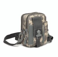 Túi đeo hông đeo chéo kiểu lính - Rằn ri acu