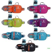 Túi đeo hông đựng điện thoại có ngăn đựng bình nước khi chạy bộ