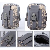 Túi đeo hông kiểu lính - Màu rằn ri acu