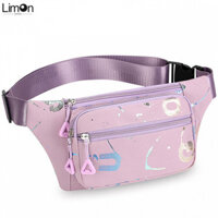 Túi đeo hông nữ chống nước kiểu mới Limon ví điện thoại di động thể thao giải trí sức chứa lớn