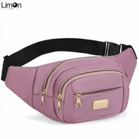 Túi đeo hông nữ kiểu mới Limon Ví thu ngân chống nước du lịch sức chứa lớn