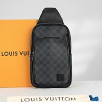 Túi đeo Louis Vuitton Avenue Slingbag Damier Graphite Size 30 (New SS, Code chip)