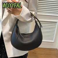 Túi đeo nách WUYYFAL, Túi đeo vai họa tiết Lichee, Túi Tote da Pu dung tích lớn thời trang dành cho nữ