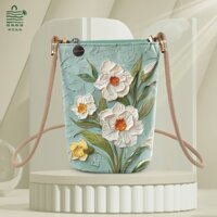 Túi Đeo Vai Bé Gái Original Illustrator Mini Messenger Túi Phù Hợp Với Kích Thước Nhỏ In Hình Túi Điện Thoại Di Động