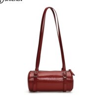 Túi đeo vai da hình trụ thời trang SHI CHEN Thiết kế thích hợp