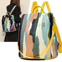 Túi đeo vai da thật, ba lô nữ thời trang và đa năng, túi du lịch da bò dung tích lớn