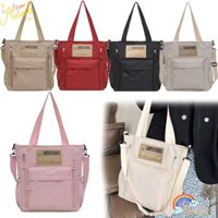 Túi Đeo Vai EUCA, Túi Xách Nữ Màu Trơn, Túi Tote Dung Tích Lớn Thời Trang Sinh Viên