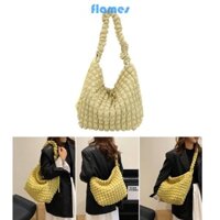 Túi đeo vai gấp mây thời trang FL Ví đeo chéo dung tích lớn thông thường