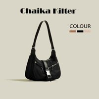 Túi đeo vai / kẹp nách CHAIKA KILTER CK1104 chất liệu canvas dành cho nữ